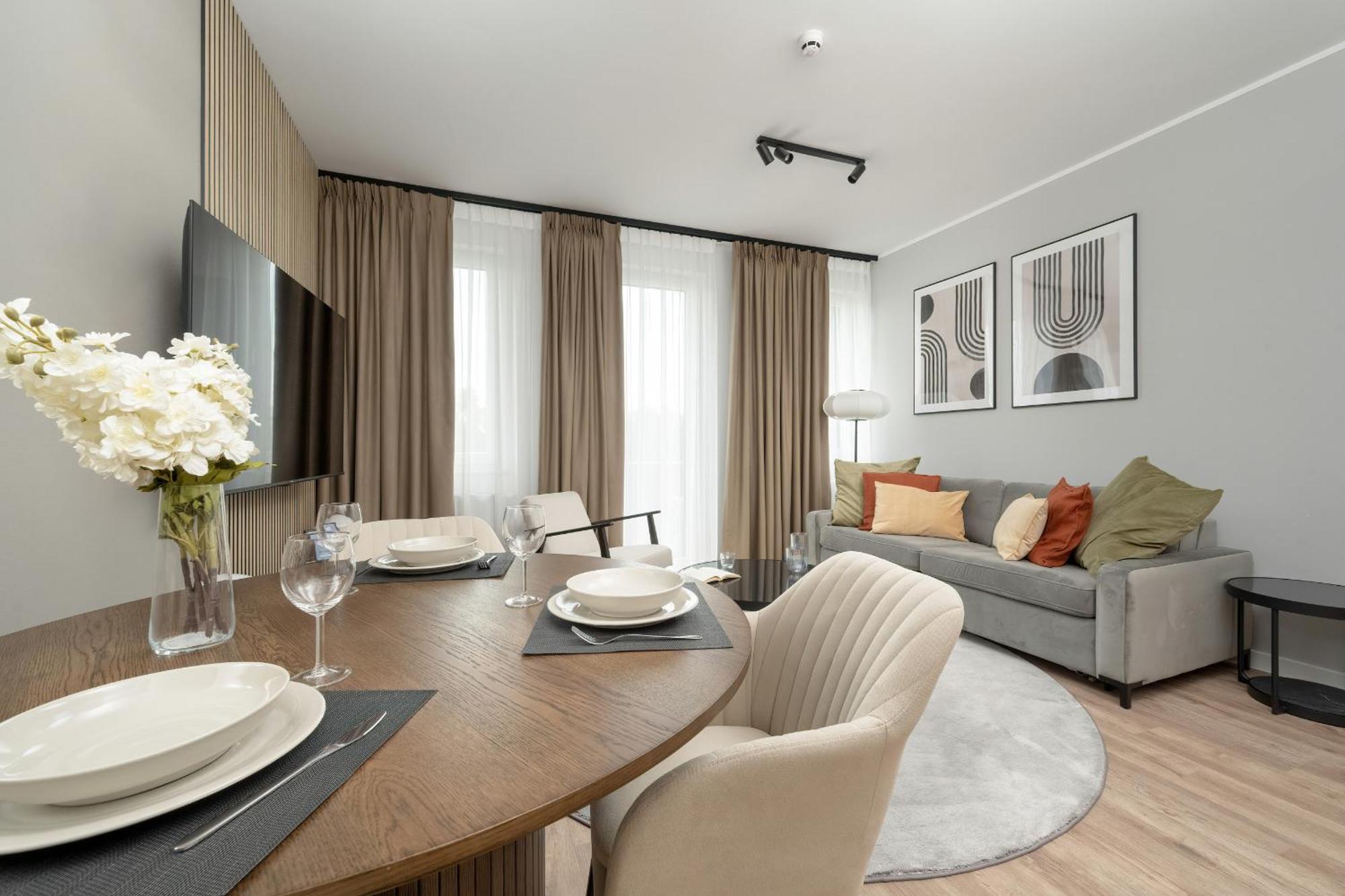 Apartamenty Zwycieska Z Klimatyzacja, Free Garage Wroclaw By Noclegi Renters Buitenkant foto